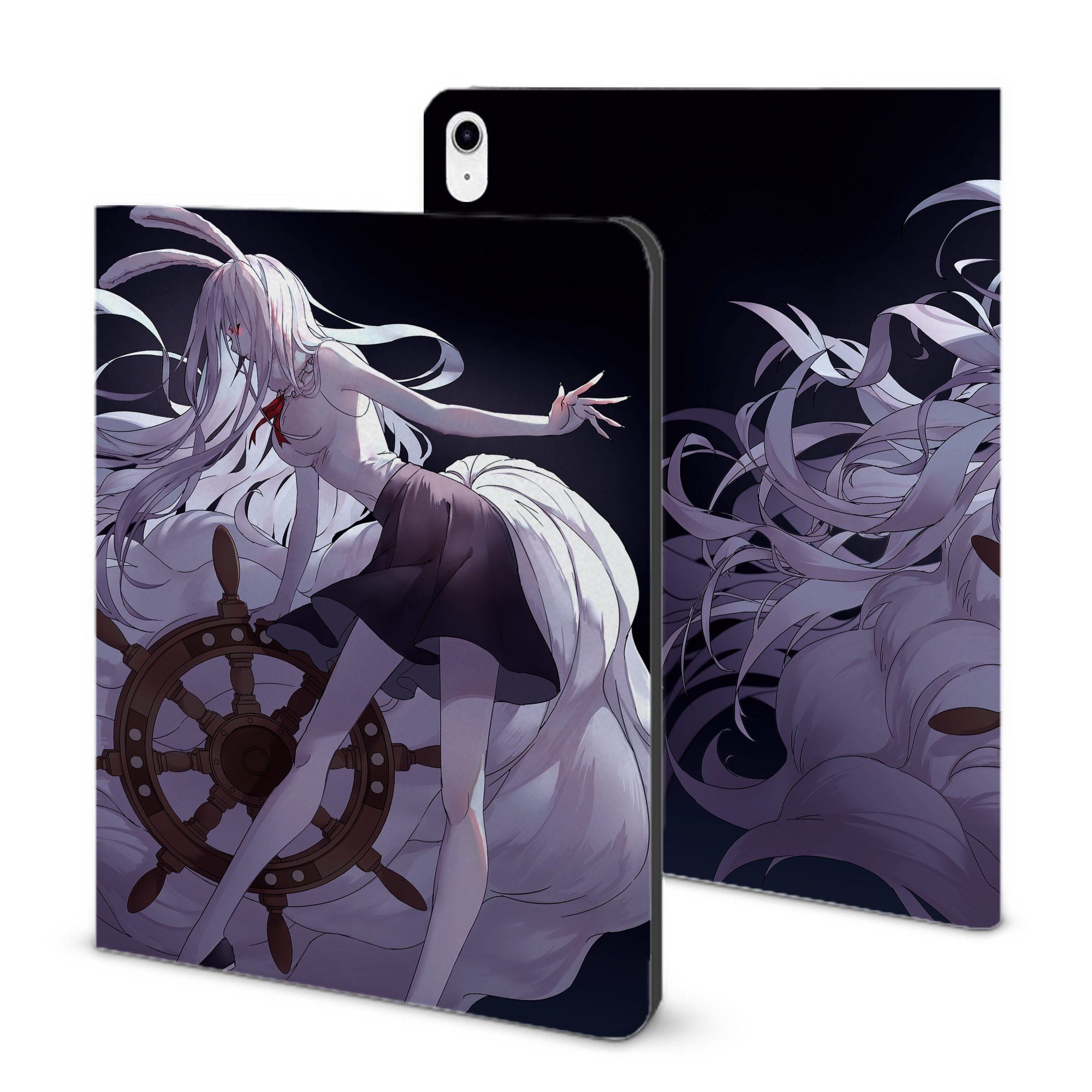 （画像用） ワンピース ONE PIECE IPad ケース ブック型 PUレザー TPU 耐衝撃 軽量 薄型 ペン収納なし 全面保護 IPad 各モデル対応